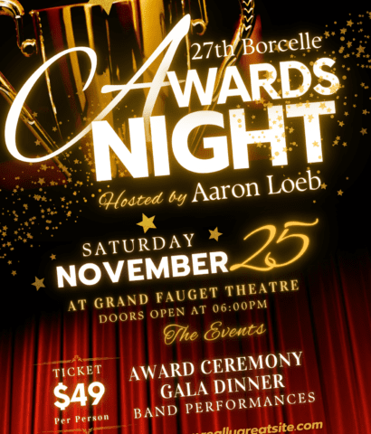 Captivating Awards Night Flyer – Professional Graphic Design Service