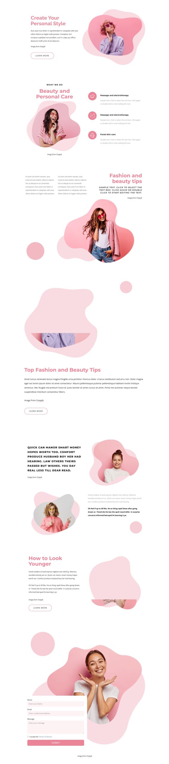 Personal Style Website for Global Fashion Enthusiasts