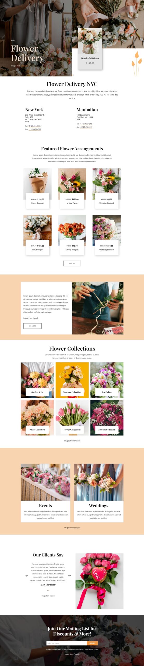 Premium Flower Delivery NYC