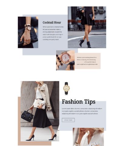 Stylish Cocktail and Party Dresses E-Commerce Website