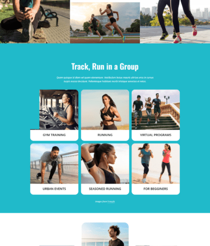 Trail Running, Race Walking, and Wheelchair Racing Website